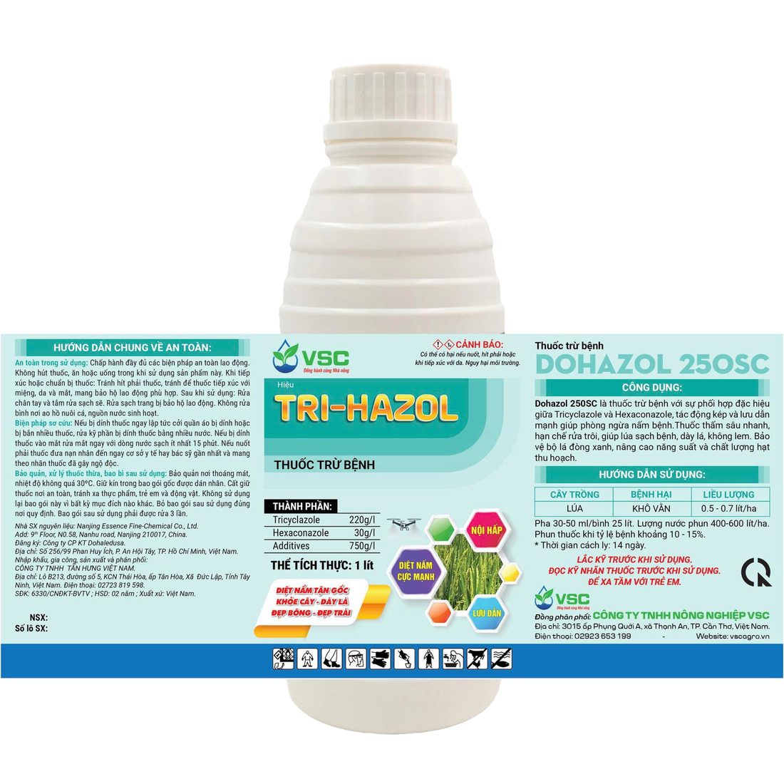 Trihazol lít